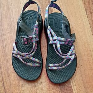 Chaco Colorful Strappy Sandals Size 5